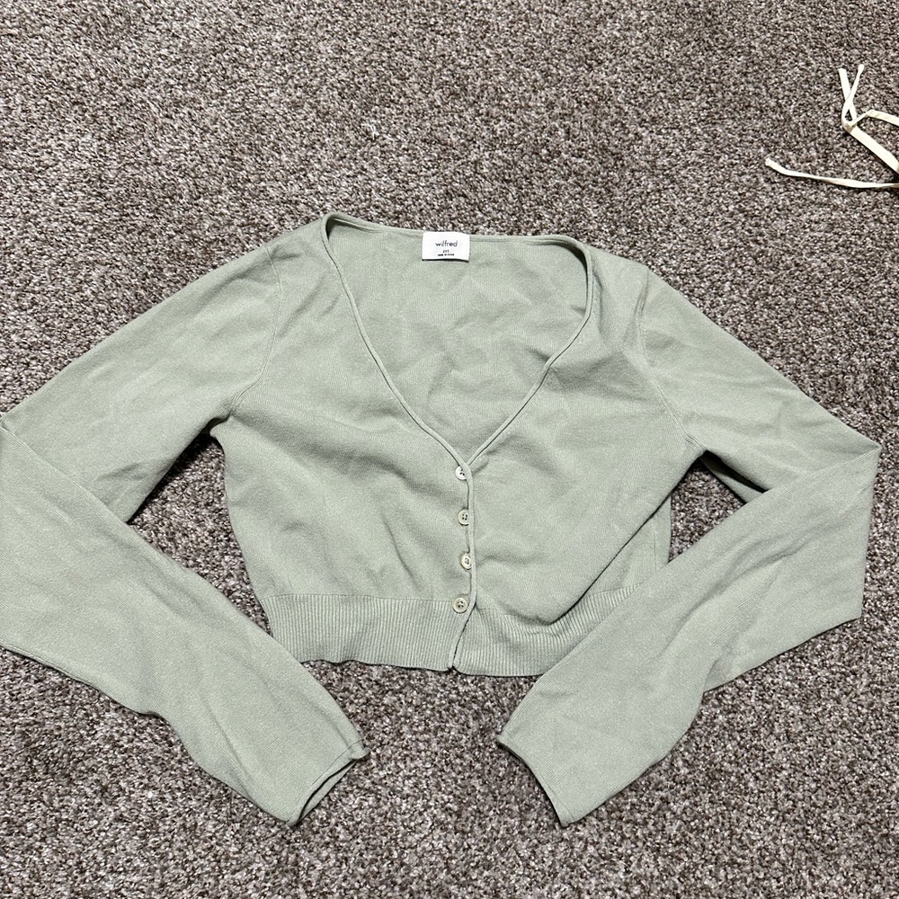 Aritzia - Wilfred santorini cardigan